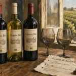Château de l'hospital - vins de graves bio, bouteilles rouge et blanc, accords & service