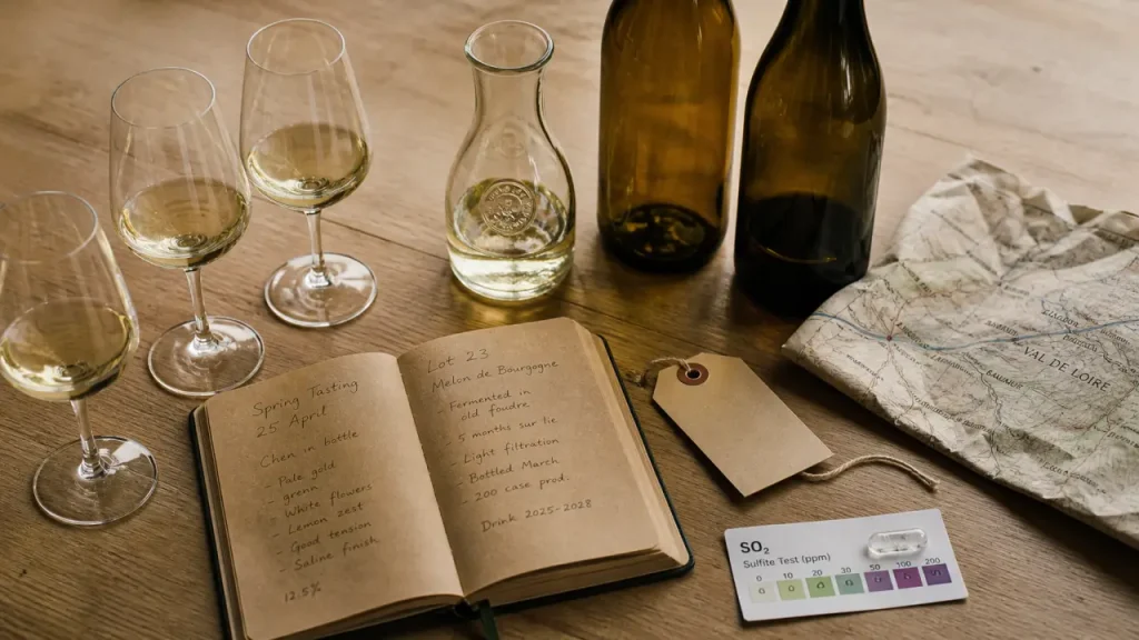 Les fees nature vin : verre, bouteille, sulfites, dégustation