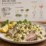 Quel vin servir avec une tête de veau sauce gribiche : blanc sec, rosé sec, rouge léger