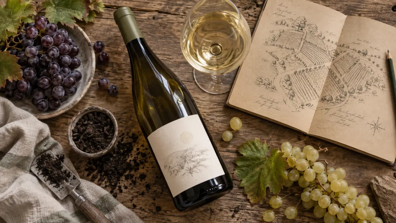 Vin biodynamie bourgogne : bouteille, verre et terroir