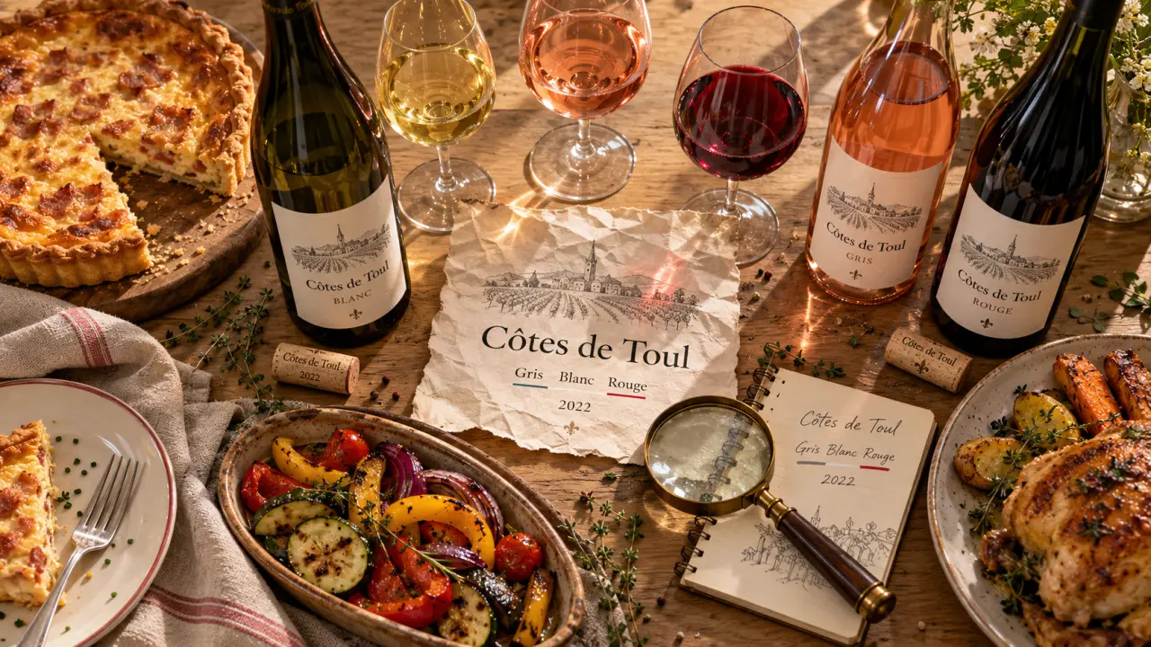 Domaine Claude Vosgien - vins bio côtes de Toul : dégustation gris blanc rouge