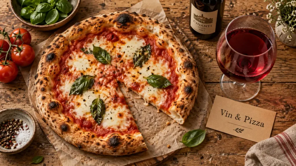 Quel vin pour pizza ? Fraîcheur, garniture et équilibre
